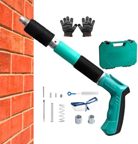 Kit Pistola Grapadora Eléctrica - Para Hormigón, Clavadoras Eléctricas,Clavadora Grapadora, Equipo De Montaje Eficiente En La Pared Para Montaje
