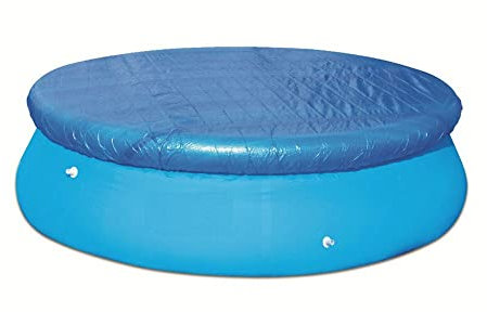 Copertura solare rotonda per piscina, resistente, antipolvere, antipioggia, per piscine gonfiabili per famiglie