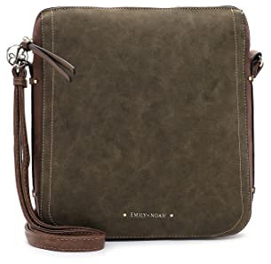 Emily & Noah Umhängetasche Ines 63452 Damen Handtaschen Material Mix fango/brown 943