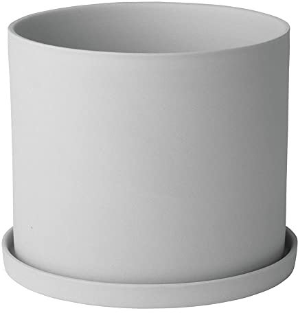 Blomus Nona Kräutertopf, Pflanztopf, Blumentopf, Topf, Porzellan, Micro chip, 12.5 cm, 65975