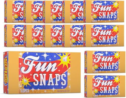 PYROHELD 500x Fun Snaps - Knallteufeln & Knallerbsen - Ideal für Jugendliche und Kinder Jugendfeuerwerk für Silvester (500x)