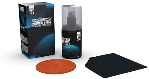 Reloop Premium 3-IN-1 Record Care Set - Soluzione completa per la pulizia di vinili e CD