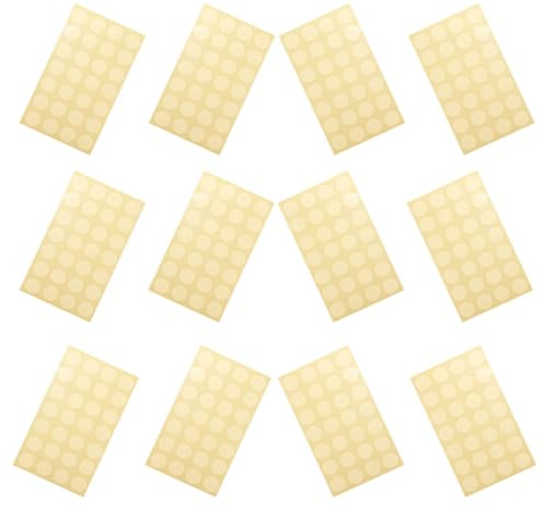 SUPVOX Hole Reinforcers for Paper 36 Sheets Strong Adhesive Reinforcement Rings for Binder Paper and Document Protection