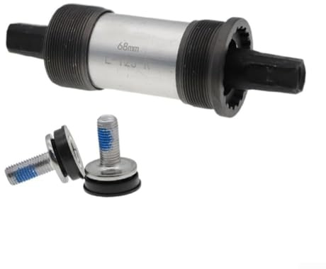 Soporte inferior plegable para bicicleta eléctrica con eje de acero al carbono y rodamiento sellado para un rendimiento de transmisión silencioso y eficiente (80 x 136)
