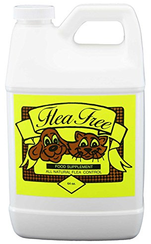 Flea-Free Pure Organic Food Supplement and Natural Pet Products , 64 Ounce