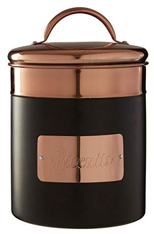 Premier Housewares 507352 Biscuit Canister, Stainless Steel