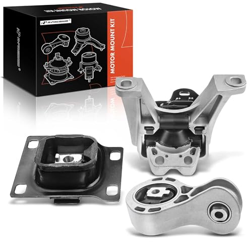 A-Premium 3PCS Engine Motor Mount Transmission Mount and Torque Strut Mount Kit Compatible with Ford Focus 2008 2009 2010 2011, Automatic Transmission, Replace# 8S4Z6068A, 5S4Z6038CB
