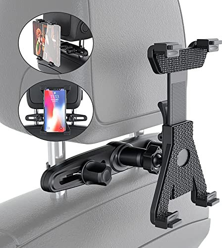 OHLPRO Tablet Halterung Auto,Tablet Halter Kopfstütze KFZ-Kopfstützenhalterung, Universal 360° Drehung Tablet Kopfstützenhalter,Kompatibel mit iPad,Switch,Sumsung Tab,Smartphone und 6-10.5 Zoll Geräte
