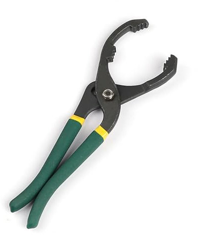 GOIEHIR Ölfilterzange, 24 cm Verstellbarer Ölfilterschlüssel, Ölfilter-Entfernungswerkzeug, für Autos, Motorräder, Von Ø 40mm Bis Ø 150mm