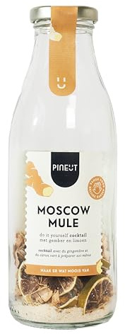 Pineut - Cocktail Moscow Mule - zum Sebstmischen I Cocktail Mischung I DIY Set I Geschenkidee zu Weihnachten, Geburtstag