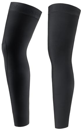 ROCKBROS Scaldamuscoli da Ciclismo, Gambali Termici per Uomo e Donna, Scaldagambe Bici Invernale Antiscivolo, Ideale per Ciclismo, Motociclismo, Running, Calcio e Altre Attività Sportiva