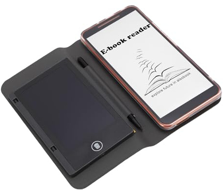 Yusat Lettore di E-book, Schermo HD da 5,7 Pollici con Fotocamera e Altoparlante Integrati, per 8.1 con WiFi GPS, Supporta più Formati di Documenti e