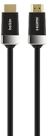 Belkin HDMI A - HDMI A, 2m cavo HDMI HDMI Type A (Standard) Nero