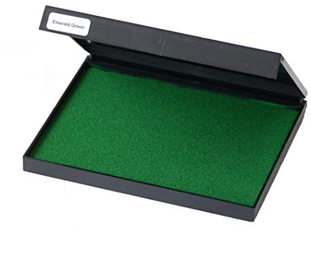 The English Stamp Company Extra Large Emerald Green Inkpad 140 x 110 mm