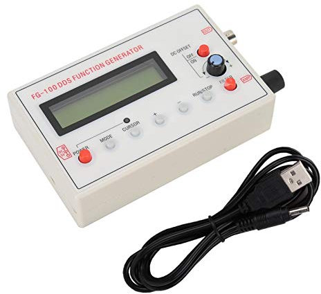 Generatore di funzioni, Generatore di funzioni portatile facile da trasportare, Onda a dente di sega in avanti DC3,5-10V per oscilloscopio Attenuatore oscilloscopio