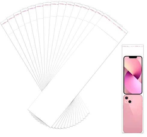 Self Adhesive Cello Bags Long 200pcs 3x11 Clear Self Sealing Cellophane Bags 50µm Transparent Plastic Bags for Bakery Cookies Candies Jewelry Crafts Candles Party Decorative(5 Sizes for Choosing)