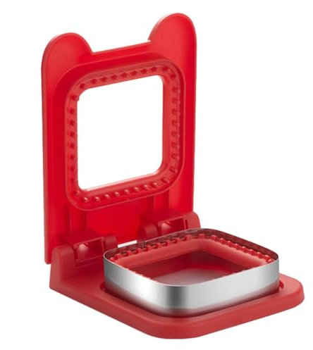 Taglierina per sandwich senza crosta, stampo per decruster per sandwich quadrato | Stampo per pressa per sandwich fatto in casa fai-da-te, per scatole luchable per ragazzi e ragazze