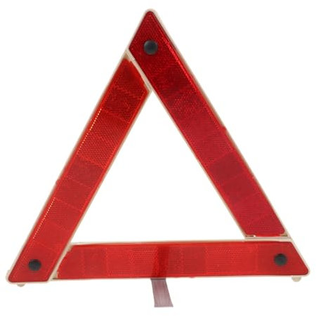 iplusmile Triangle Avertissement de Sécurité Routière Panneau Réfléchissant Kit Urgence 1 Pièce pour Voiture Accessoire de Stationnement Haute Visibilité pour Camion et