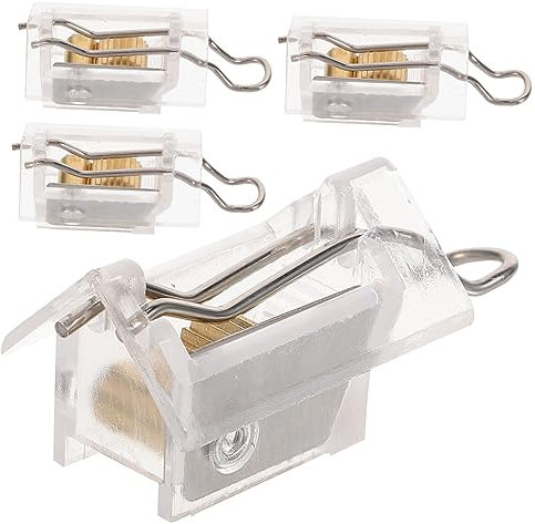 HIAKDOFT 4piezas Mecanismo De Cierre De Cuerda para Persianas Accesorios De Cortinas Fijación De Cuerda para Estores Fácil Instalación y Reutilizable para Persianas Enrollables y