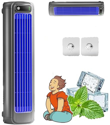Cooling Ace, Cooling Ace luftkonditionering kylfläkt för rum, bärbar luftkonditionering kylfläkt med 3 hastigheter och LED-pekskärm, luftkylare för rum uteplats inomhus