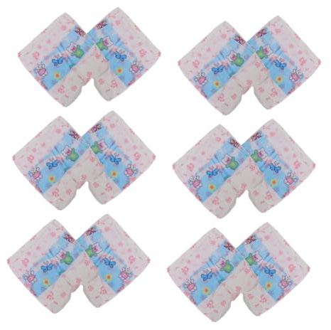 TOYANDONA 11pcs Ultra Absorbent Reusable Dog Diapers for Female Dogs Washable Leak Resistant Puppy Nappies with for Menstrual Needs Comfortable Easy to Replace Diaper Liners