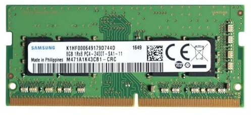 Samsung - Memoria RAM original de 8 GB DDR4, 2400 MHz, M471A1K43CB1-CRC, PC4-19200, 260 pines, SO-DIMM