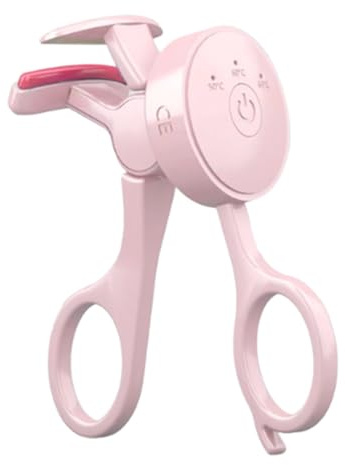 Piegaciglia Riscaldato, piegaciglia professionale, piegaciglia elettrico con ricarica, Elettrico Ricaricabile Riscaldamento Rapido in 8s e 24H di Lunga Durata,per il trucco degli occhi, Eyelash curler