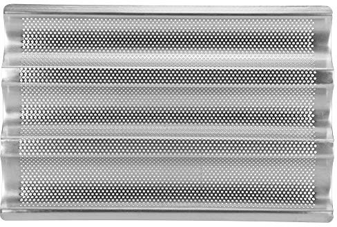 ZASCHMOY Rainures Moule à Pain Français | Plaque de Cuisson pour Baguettes en Acier Inoxydable | Démoulage et Nettoyage Faciles | Idéal pour les Dîners de Famille et les Célébrations | Poêle