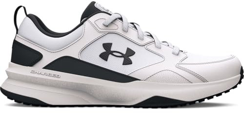 Under Armour Herren UA Charged Edge Trainingschuhe, White/White/Black, 46 EU