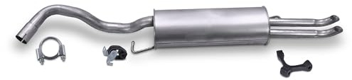 BESTPRICE ATP Endschalldämpfer + Montagematerial