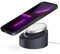 Stouchi Ständer Kompatibel mit Mag Safe Ladegerät Heavy Duty Premium Metal Mag Safe Halterung Holder für iPhone 16/16 Pro/16Pro Max, iPhone 15/14/13(Mag-Safe Nicht im Lieferumfang enthalten)-Grau