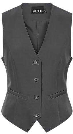 PIECES Damen Pcbozzy Vest Noos Exp Bc Anzugweste, Magnet,M