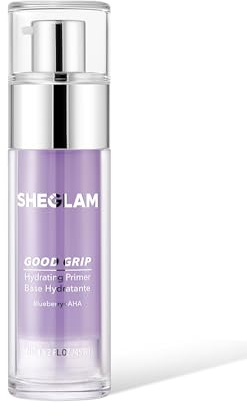 SHEGLAM Good Grip Feuchtigkeitsspendender Primerr Oil Control Moisturizing Primer Gel Smooth Fine Lines Oil And Silicone-Free Face -Blueberry + Aha-Purple