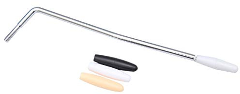 Mipcase Brazo De Trémolo De Guitarra Eléctrica Ajuste De Tensión Fácil Compatible Con Strat Partes De Guitarra Plateado