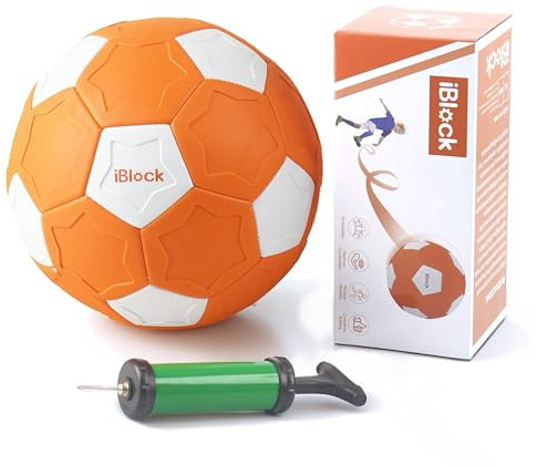 Smartwo fotbollsboll storlek 4 med pump och väska