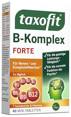 taxofit® B-Komplex Forte 40 Mini-Tabletten