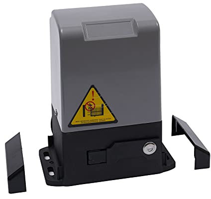 Futchoy Motorisation pour Portail Coulissant 550w Fermeture Portail Automatique Ouvre-Porte pour Garage avec 2 Télécommande, 1200kg