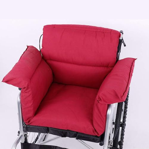 Cushion Wheelchair, Wheelchair Seat Cushions for Sciatica, Memory Foam Pressure Relief Cushion Wheelchair Cushion Soft Wheelchair Accessories Helps Prevent Pressure T-Shaped Pillow Soft Warm