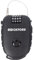 Oxford Products LK112 Retra 4-Digit Combination Lock Retractable Bike, Ski, Snowboard, Stroller, Motorbike Helmet etc, Black, 120cm Cable
