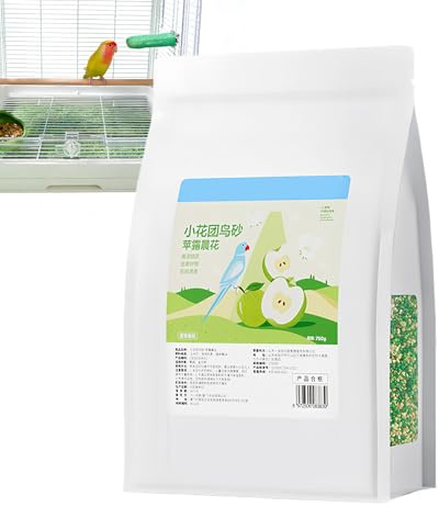 Riaitd Absorberande bursängkläder, fågelfyllning, fin sandkomfort, naturligt mineralsubstratpaket, luftvägarbas luktkontroll, parakit conure kanarieanvändning för dagligt underhåll