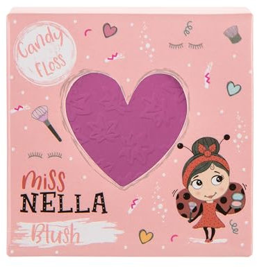 Miss Nella Makeup for Kids Blush - Candy Floss, kids cosmetic toy, Non Toxic Make Up