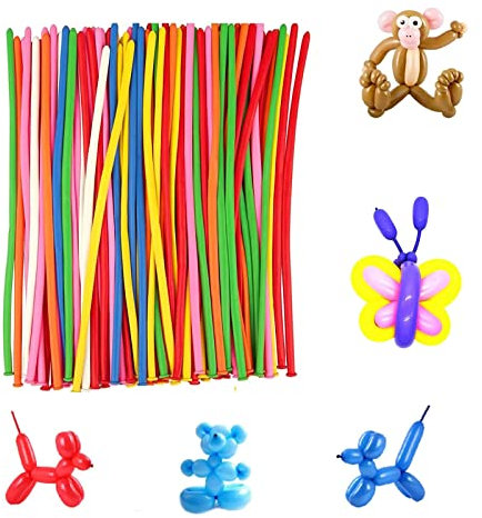 Modellierballons, 200 Magic Modellierungs Ballon,Modellier Luftballon,Modellierung Ballons,Modeling Balloons Long Magic,für Hochzeit, Geburtstag, Kindergeburtstag Party