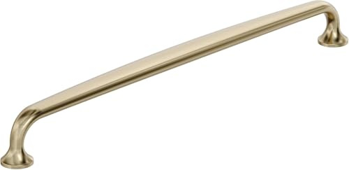 Amerock Renown 10-1/16 inch (256mm) Center-to-Center Golden Champagne Cabinet Pull, BP36988BBZ