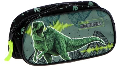 Undercover Jurassic World - Estuche para niños, niñas, adolescentes, verde, estándar, Green, Estándar