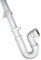CranPlas | Washing Machine Trap | Washing Machine 40mm | Dishwasher Waste Trap | Easy Grip Compression Nuts | Universal Outlet Fits Plastic, Copper & Lead Pipes | Leak & Heat Tested