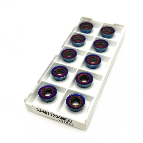 RPMT1204 For EMRW6R 63 50 80mm EMRW Face End Milling Cutter Indexable Flat Roughing Cutting For Flat Cutting Plane Profiling(RPMT1204MOE KT7030)