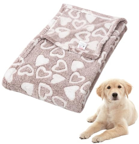 GYTFOG Dog Blankets, 100 x 75 cm Dog Blanket Washable