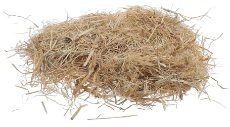 TOYANDONA Paille Naturelle en Blé Léger et Polyvalent pour Petits Animaux et Chats, Litière Confortable en Paille de Blé pour Poulailler et Jardin, Amoureux des Animaux