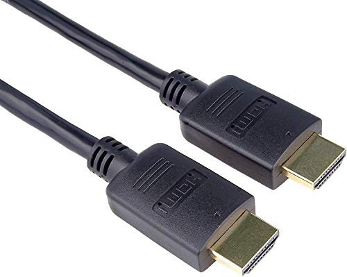 PremiumCord 4K High Speed ​​Certified HDMI 2.0b Kabel M/M 18Gbps mit Ethernet, Kompatibel mit Video 4K@60Hz, Deep Color, 3D, ARC, HDR, Dolby TrueHD, vergoldete Anschlüsse, schwarz, 1,5 m
