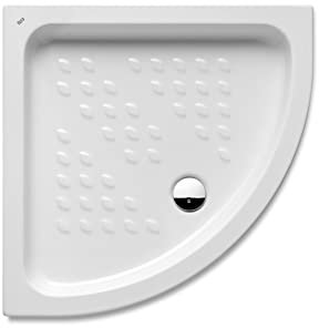 Roca,Italia,Plato de ducha de porcelana angular,Blanco,900mm x 900mm x 80mm,A3740HL000